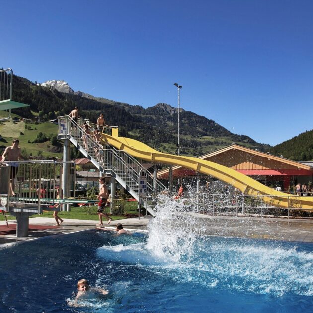 Freibad Großarl water slide