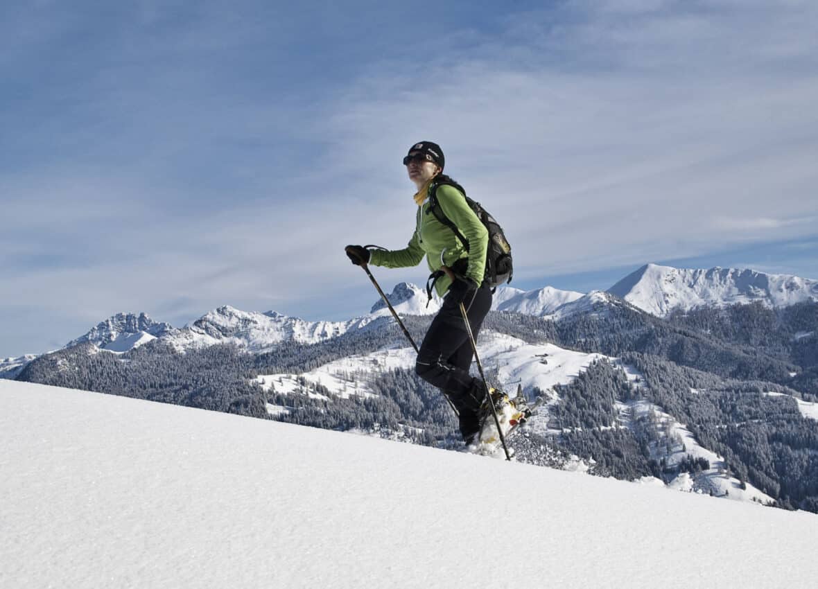 Winterwandern rund ums Feriendorf Holzleb'n