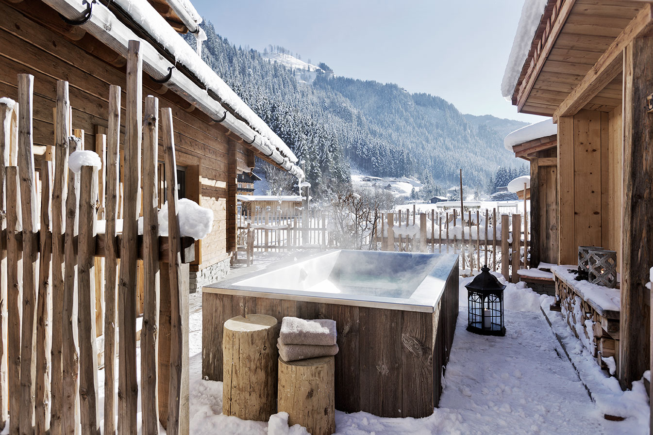 Wellness im Chalet im Feriendorf Holzleb'n