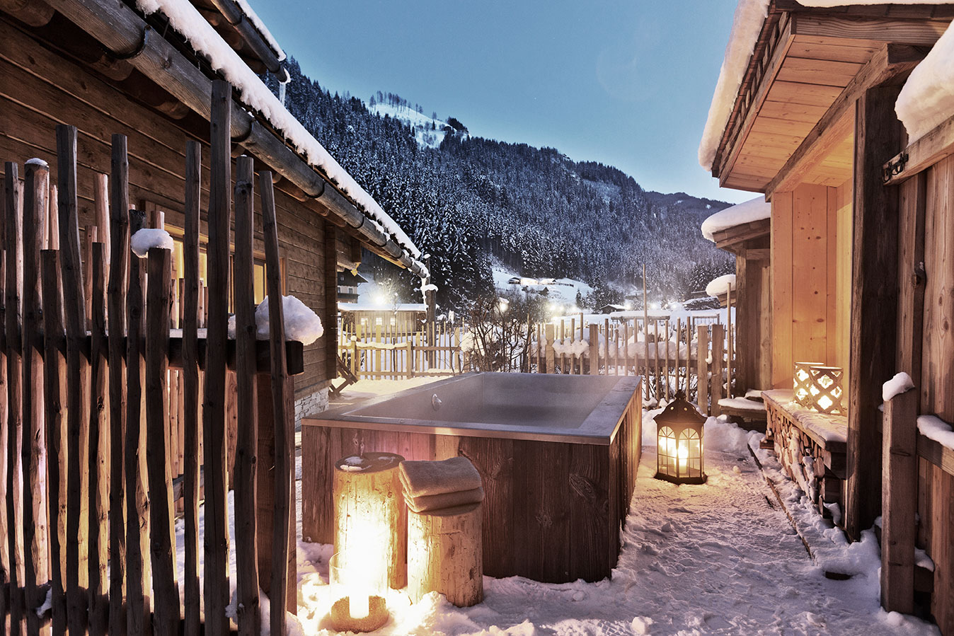 Wellness im Chalet