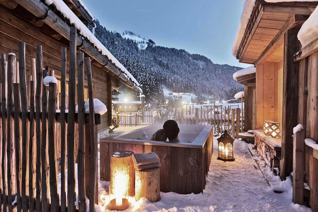 Wellness im Chalet im Feriendorf Holzleb'n