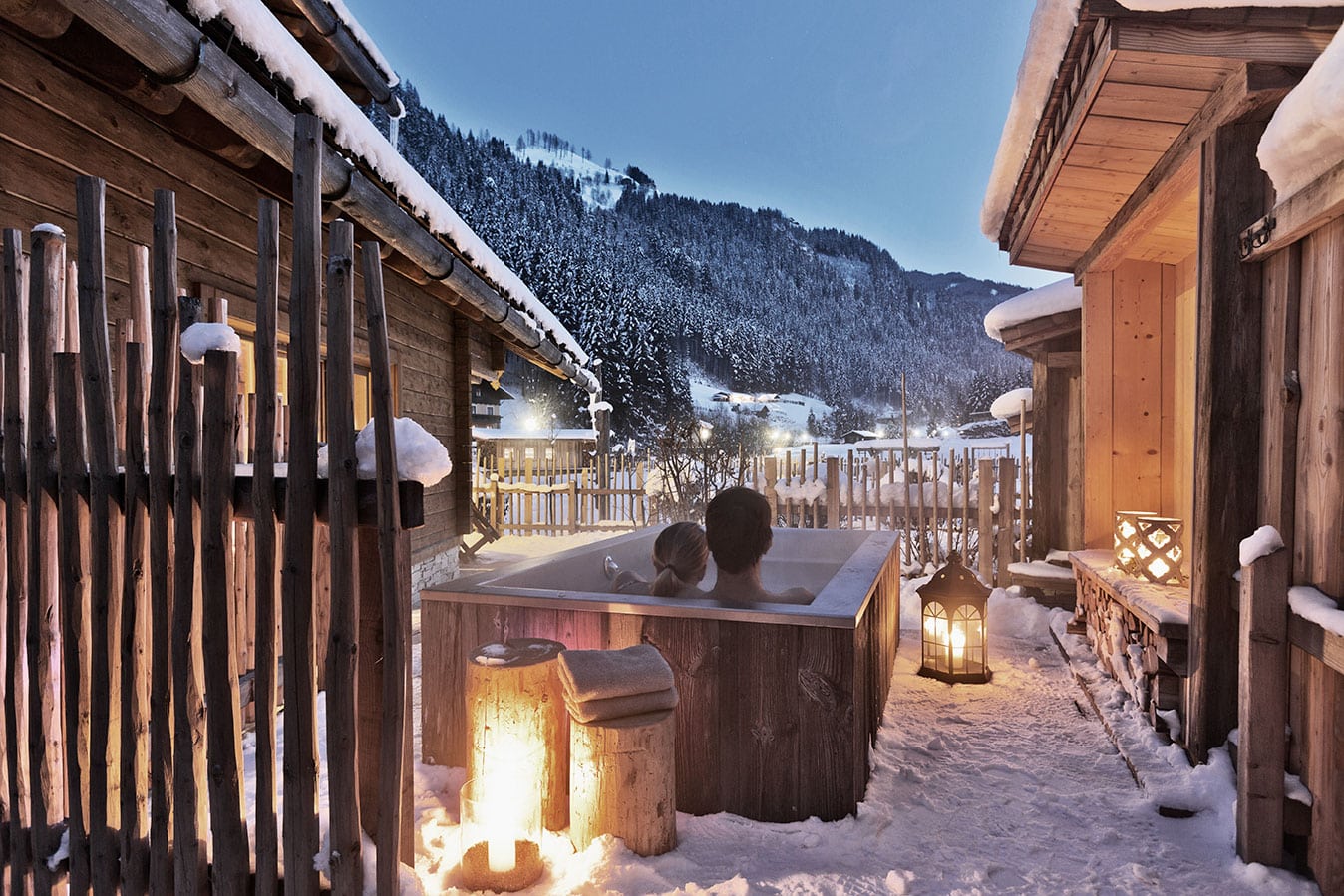 Wellness im Chalet im Feriendorf Holzleb'n