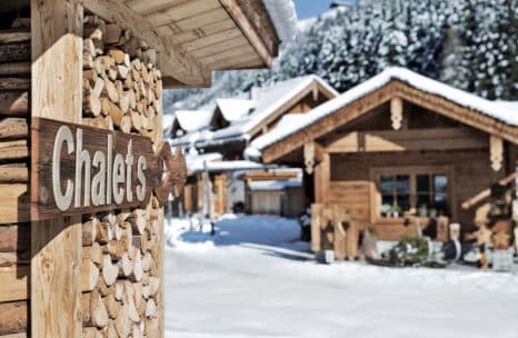 Holidays in a chalet in winter