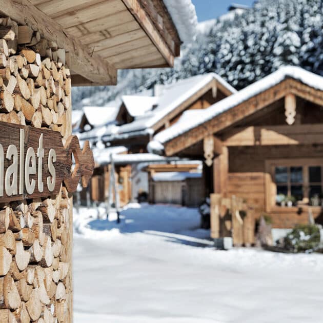 Chalets im Feriendorf Holzleb'n