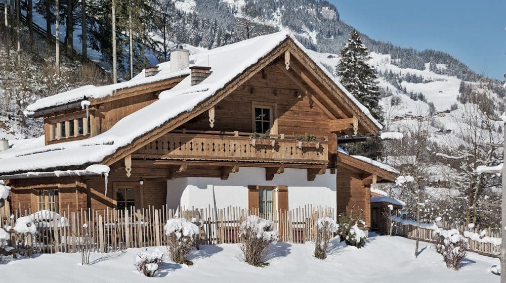 Holidays in a chalet in winter