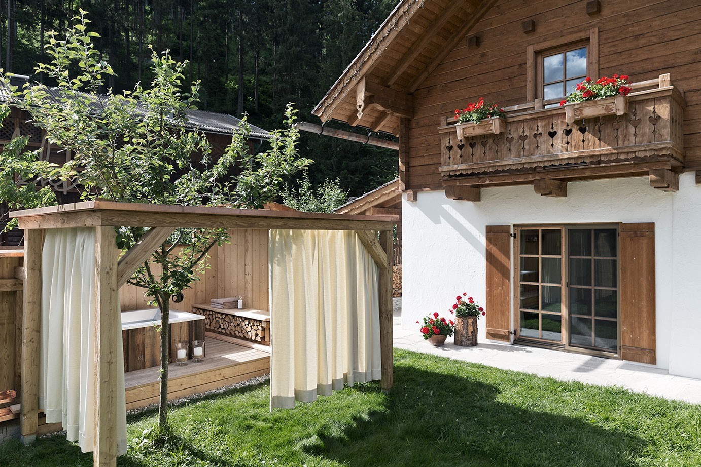 Wellness im Chalet im Feriendorf Holzleb'n