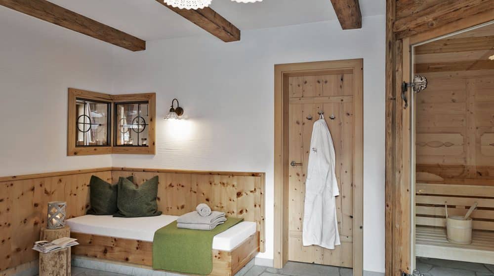 Sauna in the chalet