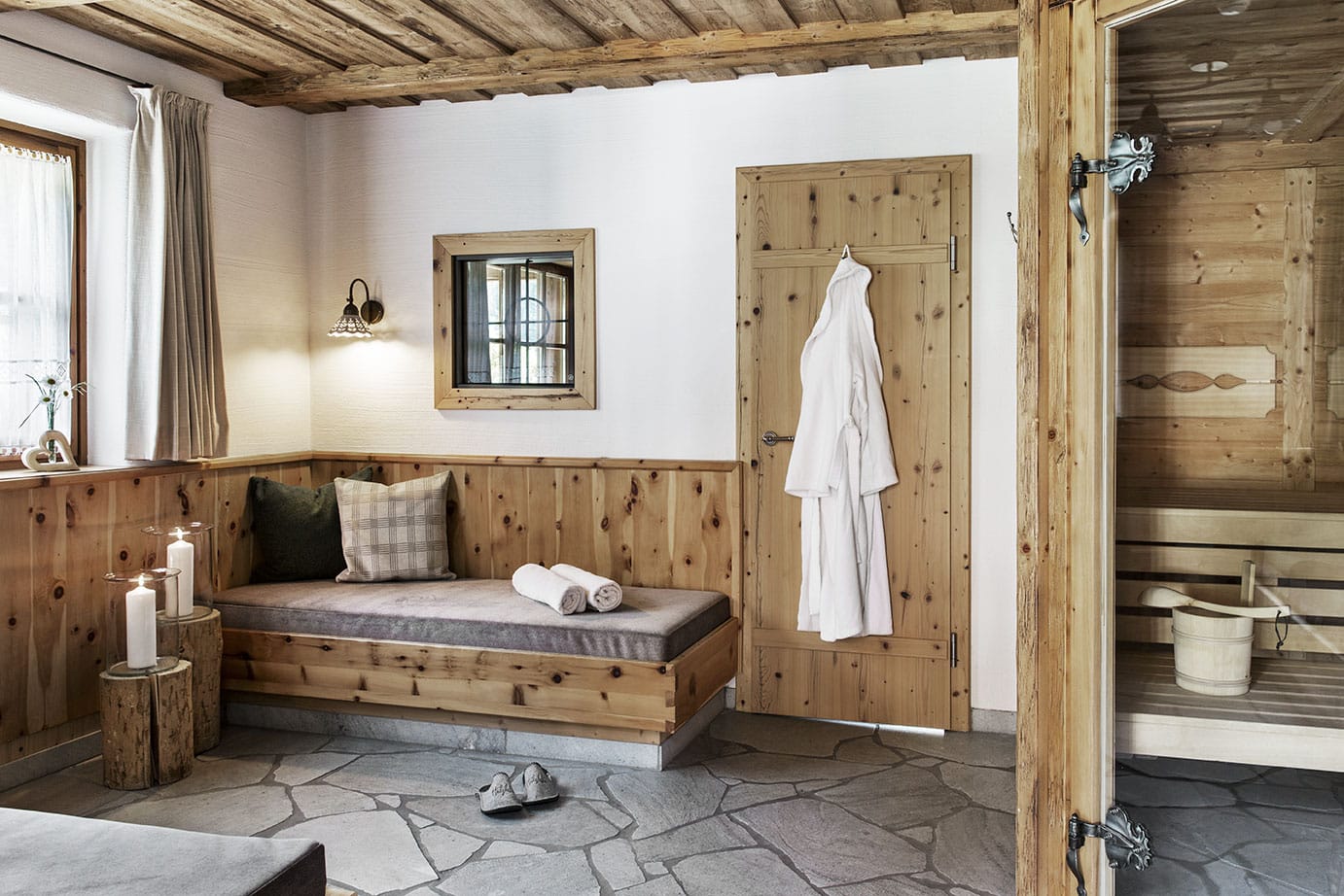 Sauna im Chalet