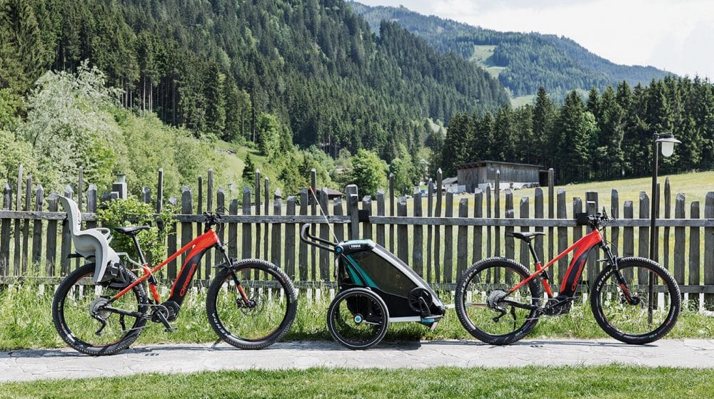 E-Bikes mit Anhänger, Großarl
