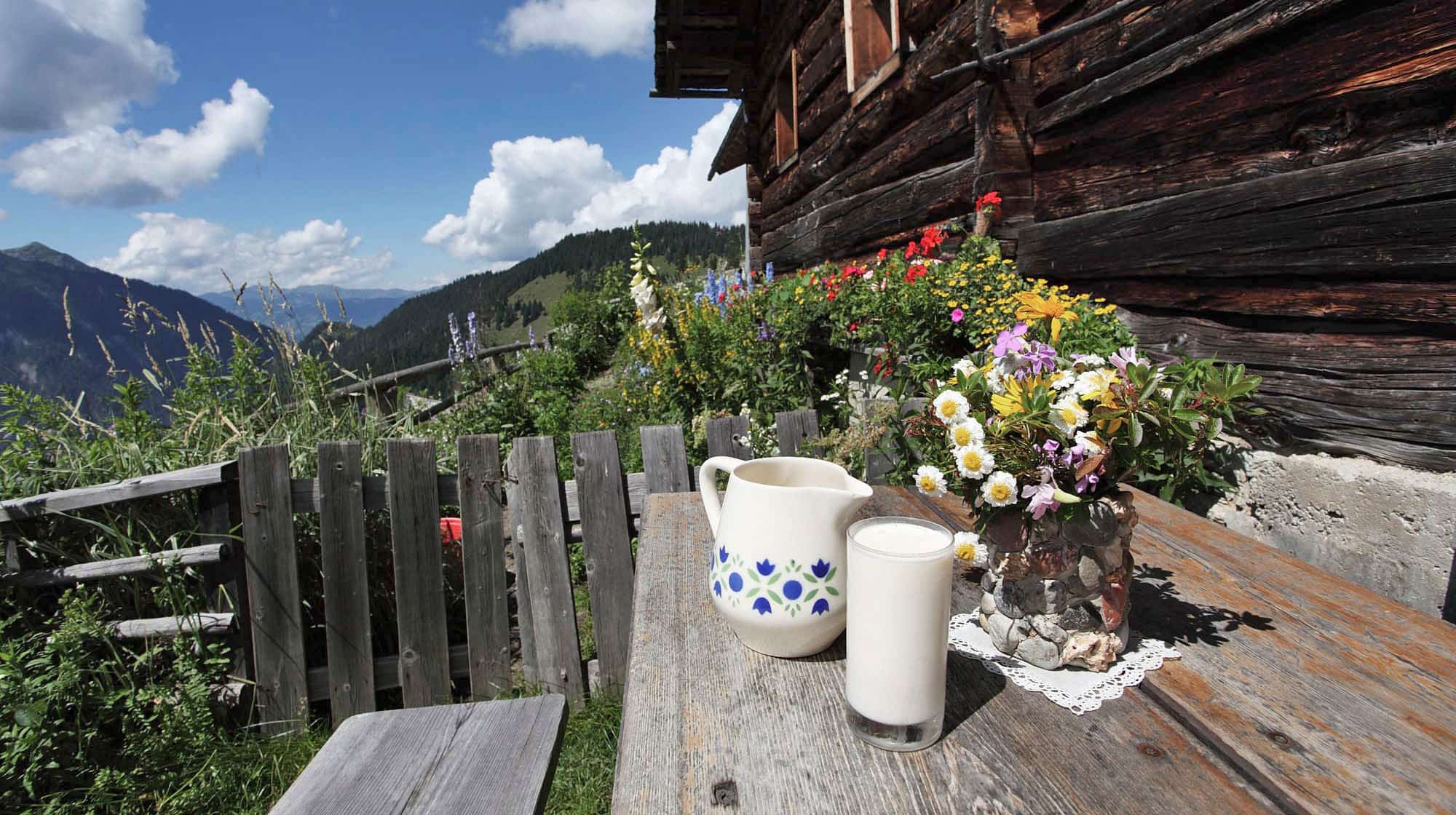 Hüttenidylle im Tal der 40 Almen