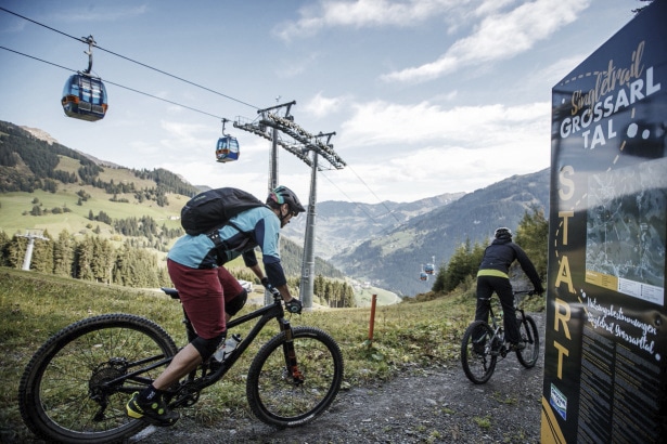 Singletrail im Großarltal