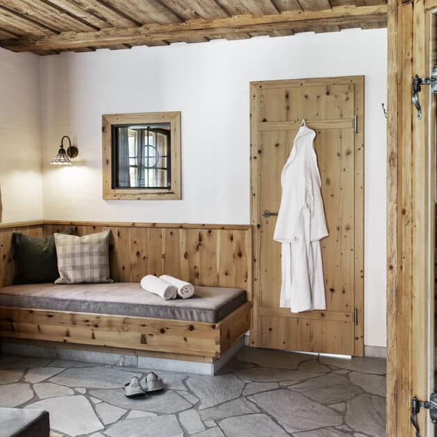 Eigene Sauna im Chalet