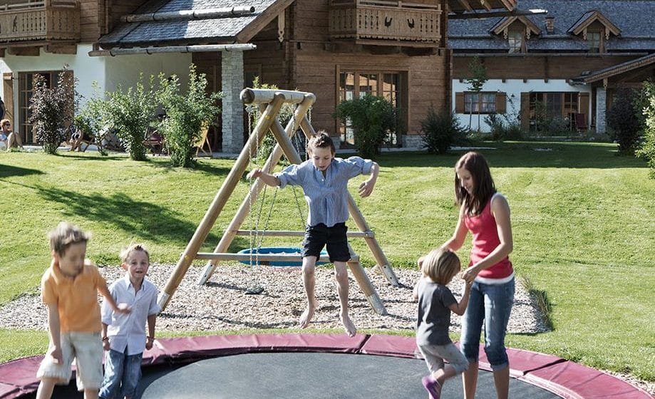 Kinderspielplatz im Feriendorf Holzleb'n