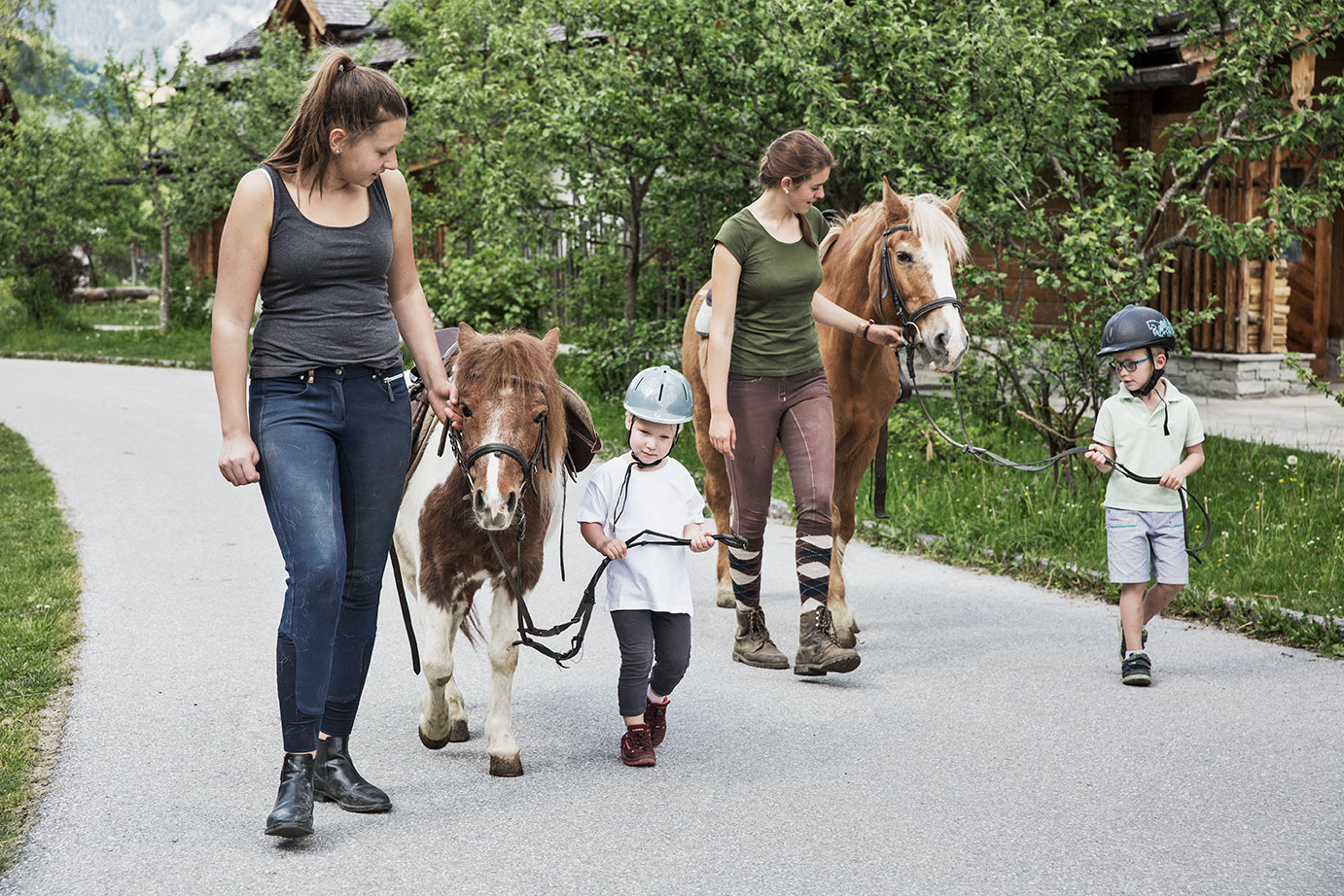 Ponyreiten für Kinder im Urlaub