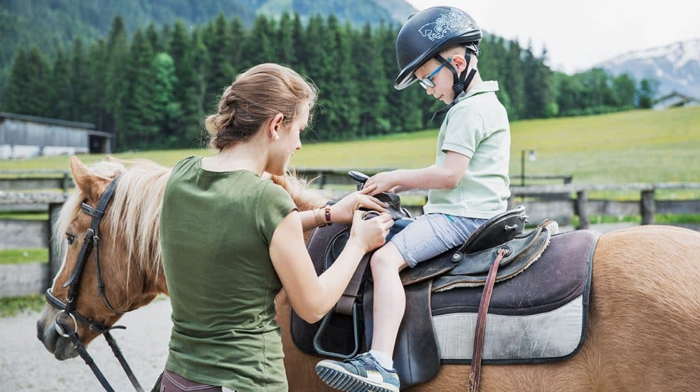Reiten für Kinder im Urlaub in Großarl