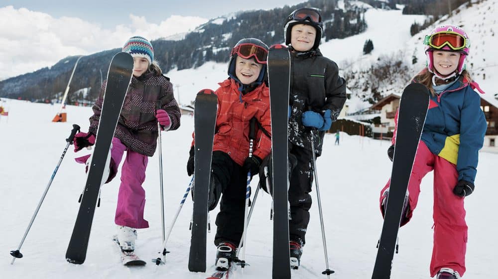 Skifahren mit Kindern Großarl