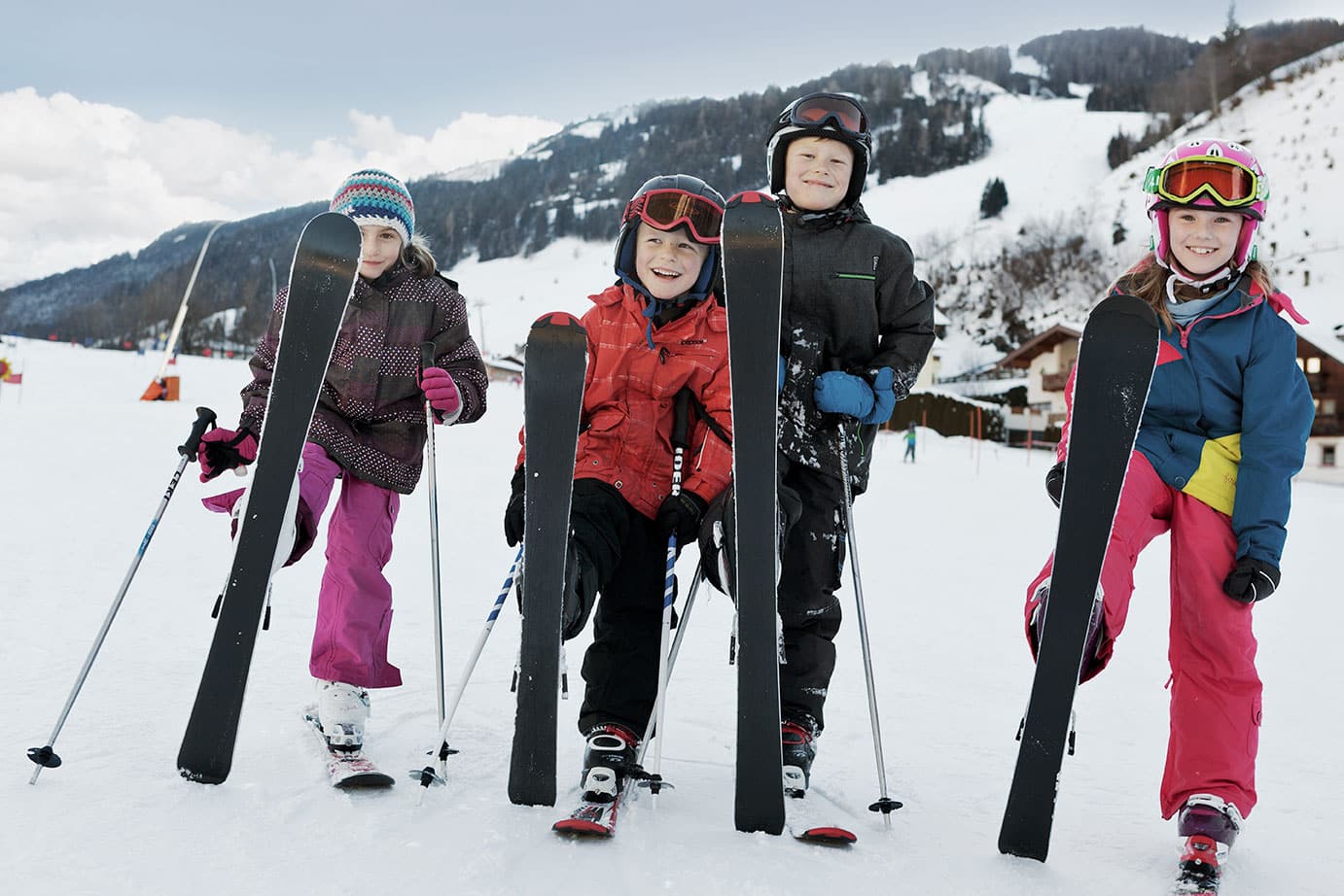 Skifahren mit Kindern Großarl