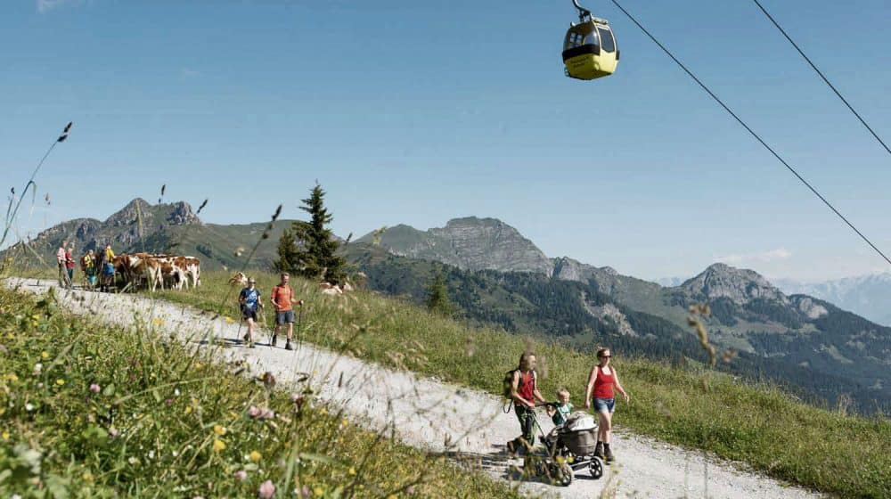 Kinderwagen Wandern Großarl