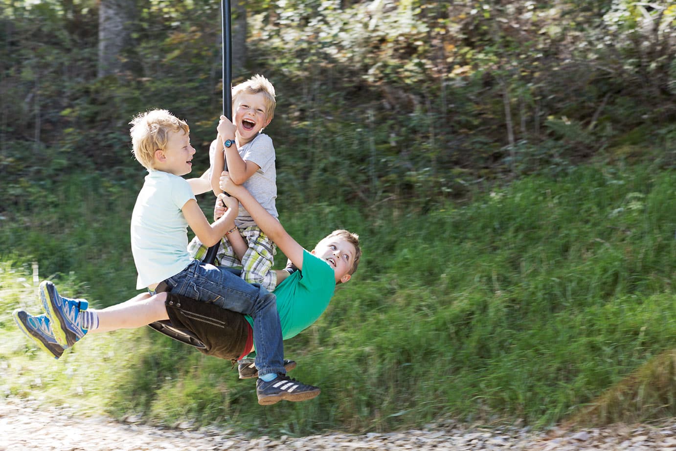 Flying Fox am Waldspielplatz