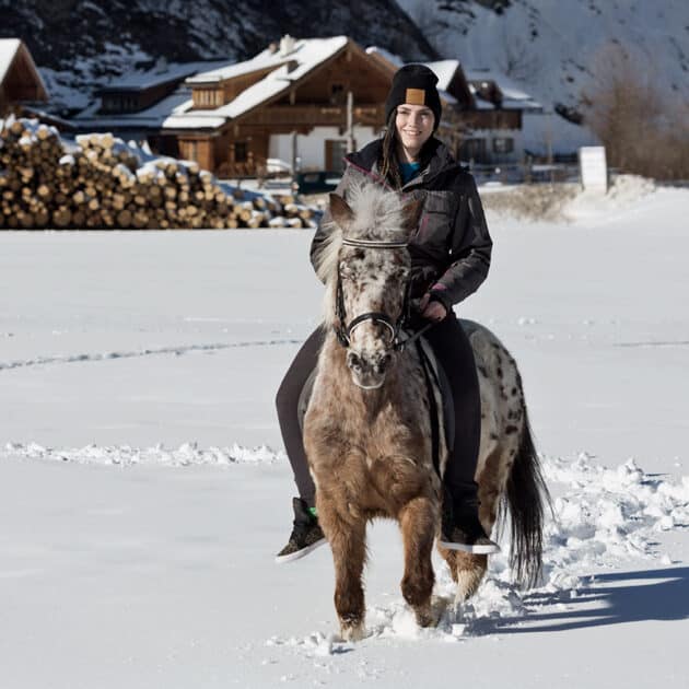 Reiten im Winter