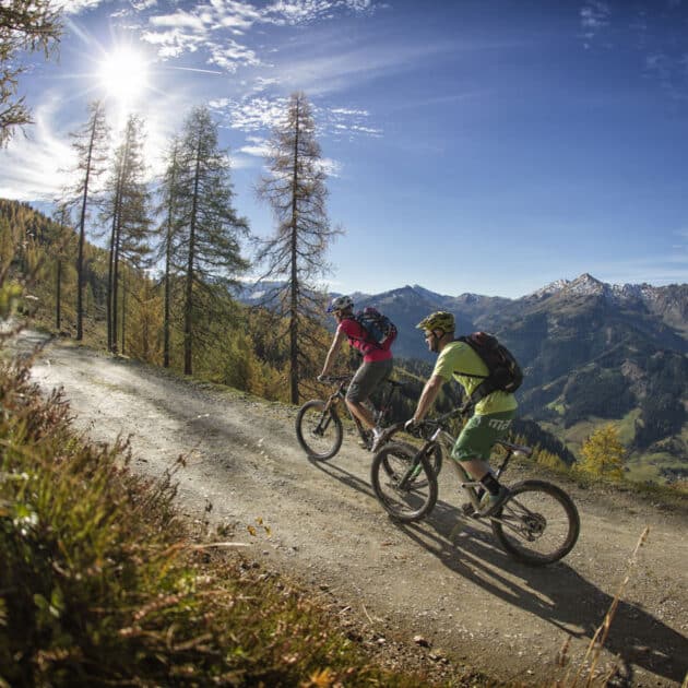 Mountainbikeurlaub Herbst Salzburgerland