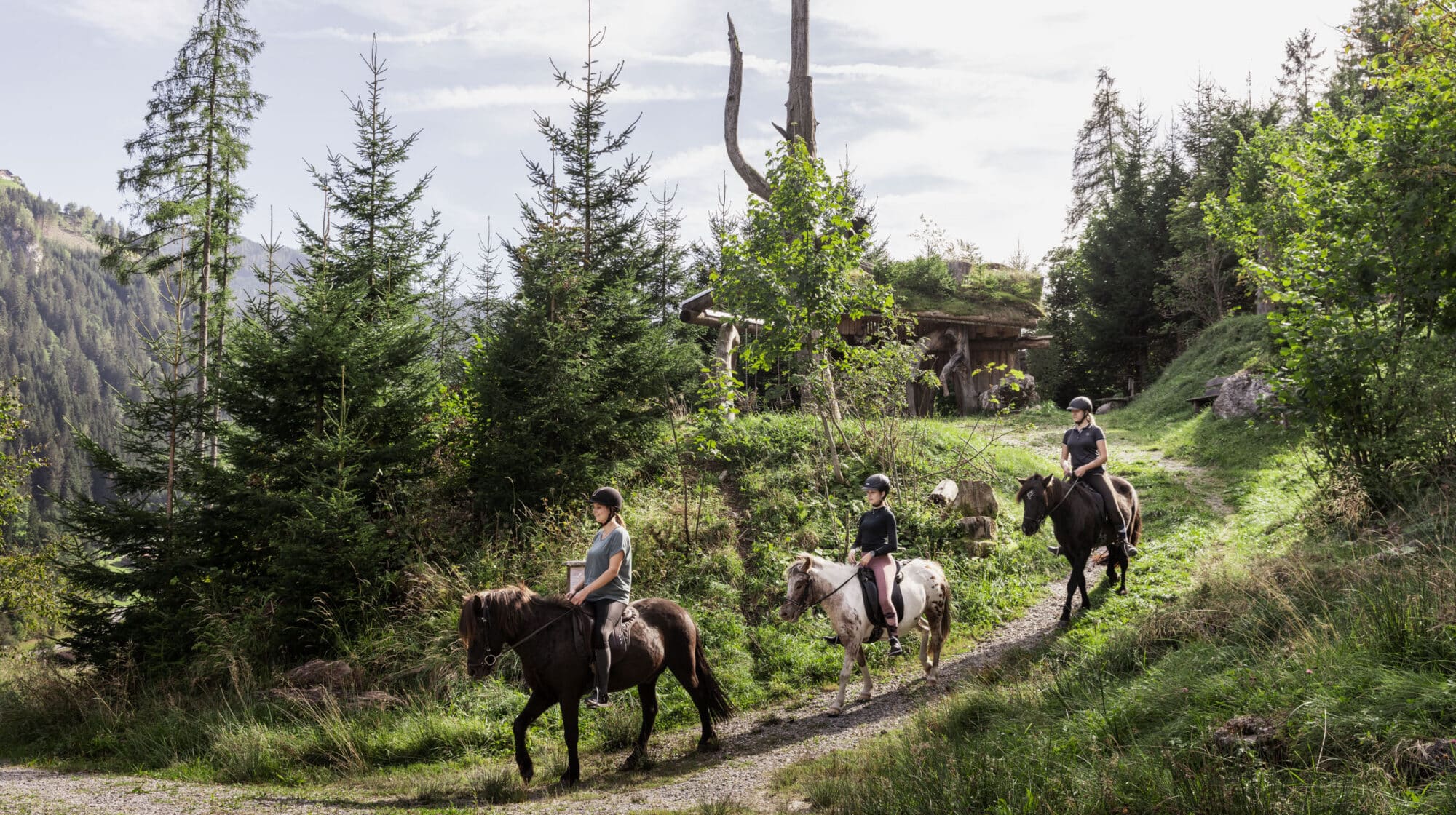 Ausreiten im Urlaub im Salzburgerland