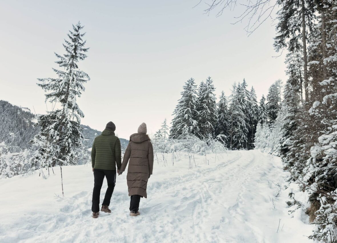 Winterwandern im Feriendorf Holzleb'n